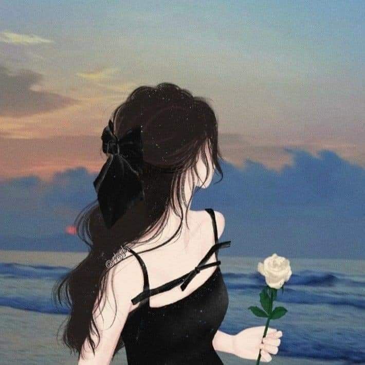 Avatar vô danh bóng lưng